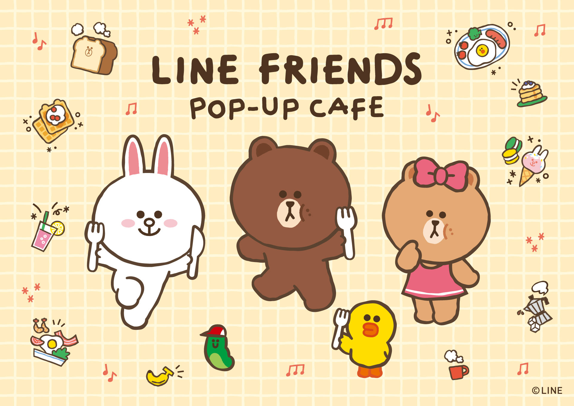 LINE FRIENDS POP-UP CAFE／池袋パルコ – THE GUEST cafe & diner