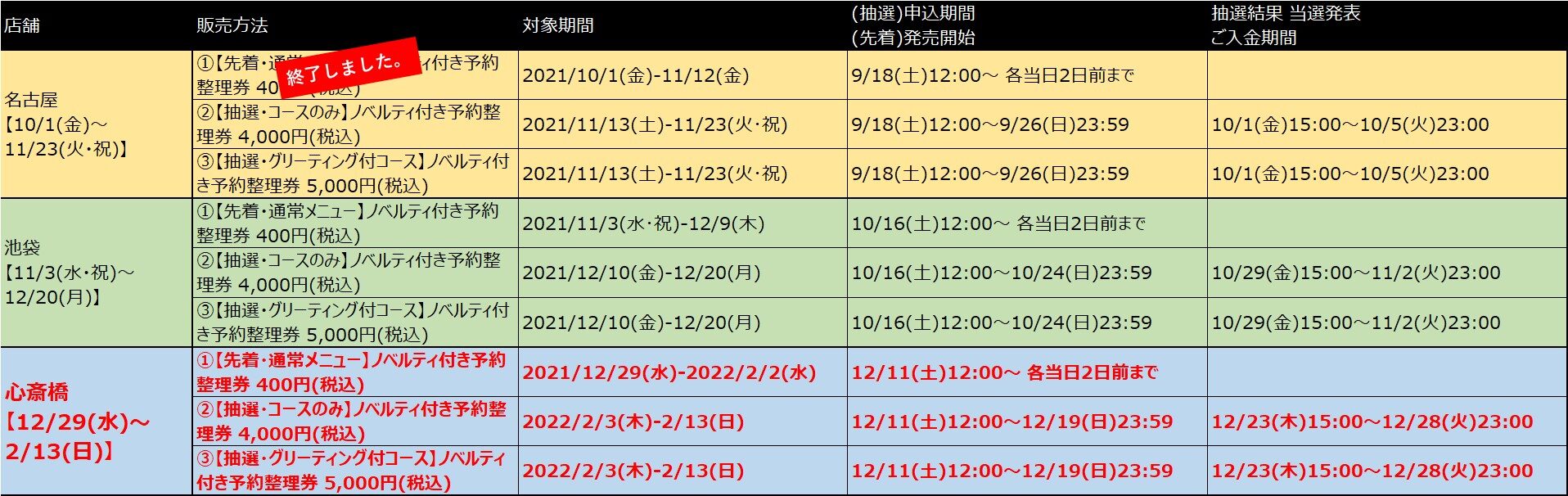 usamaru LT schedule